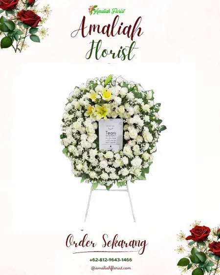 Krans Bunga Duka Penganjang